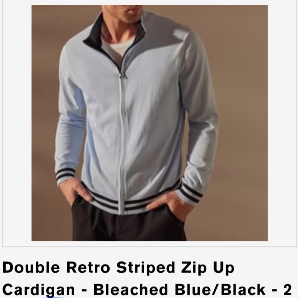 Men’s James Perse cardigan NWT